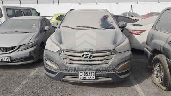 hyundai santa fe 2014 kmhst81c8eu238360