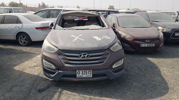 hyundai santa fe 2014 kmhst81c9eu209000