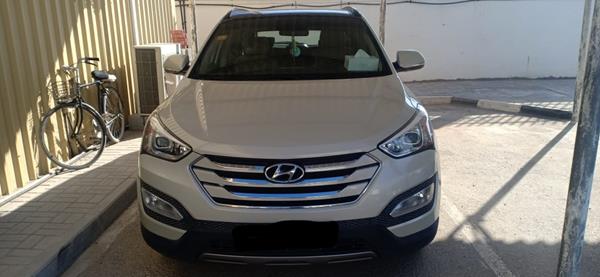 hyundai santa fe 2015 kmhst81c9fu411434