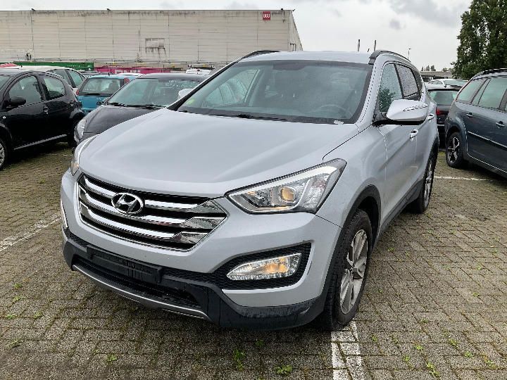 hyundai santa fe suv 2013 kmhst81uadu149843