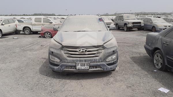 hyundai santa fe 2013 kmhsu81e0du043978