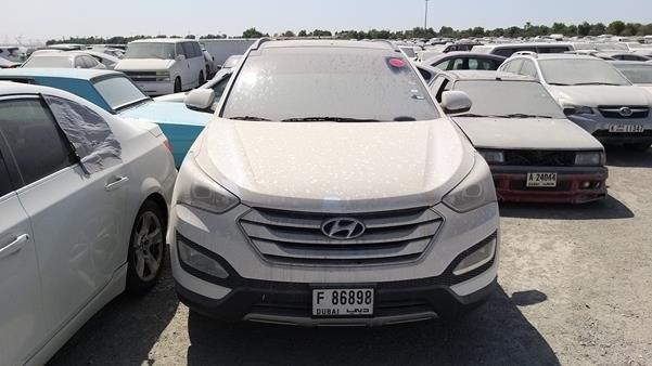 hyundai santa fe 2016 kmhsu81e8gu468367