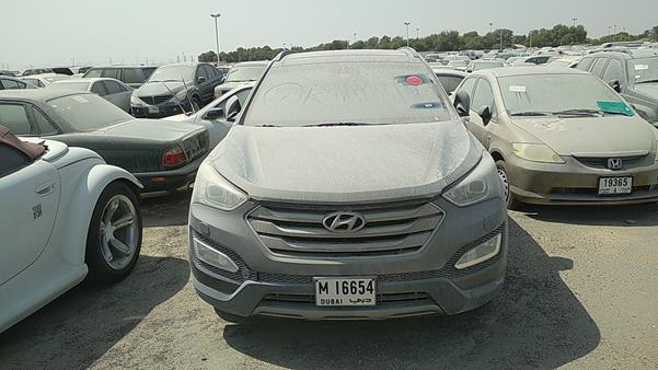 hyundai santa fe 2014 kmhsu81e9eu179303