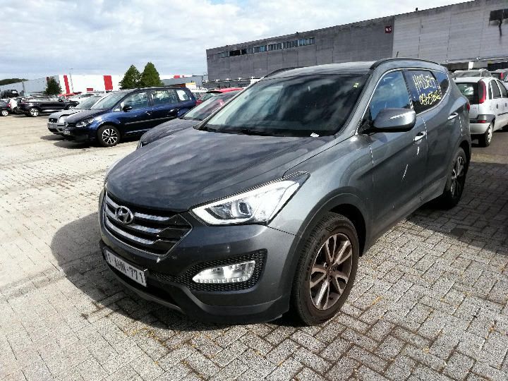 hyundai santa fe suv 2013 kmhsu81xadu084878