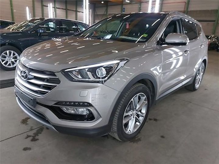 hyundai santa fe diesel - 2016 2017 kmhsw81uchu783999