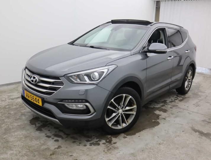 hyundai santa fe &#3912 2017 kmhsw81xchu741228