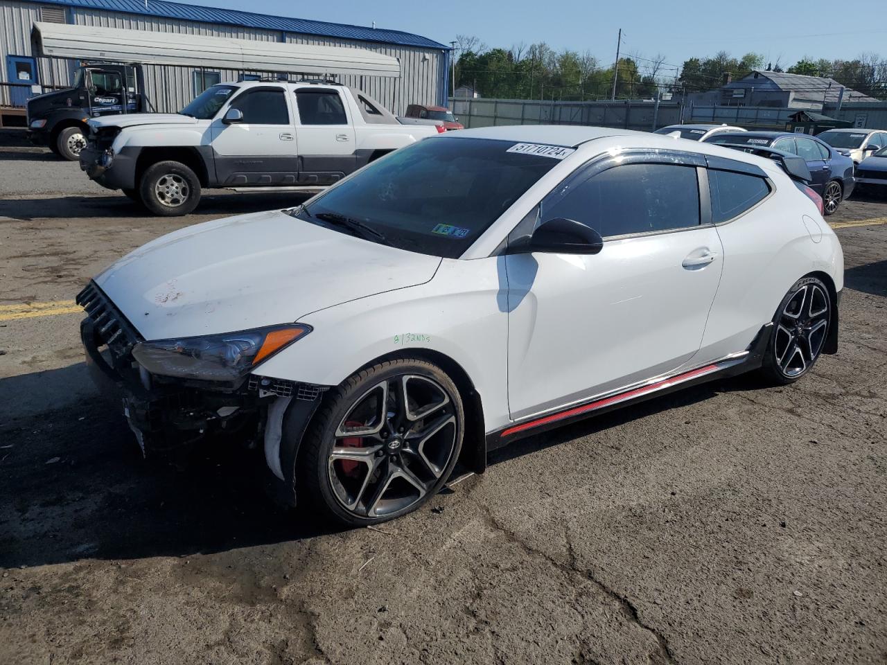 hyundai veloster 2021 kmht36ah0mu011022