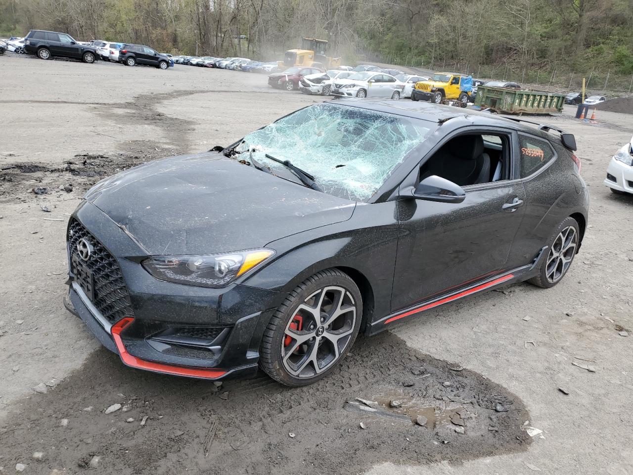 hyundai veloster 2019 kmht36ahxku001613