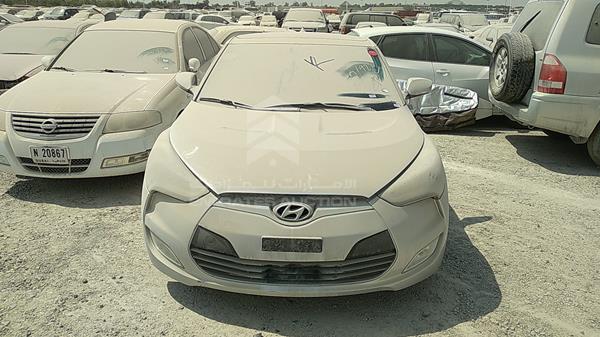 hyundai veloster 2013 kmhtc61c5du124307