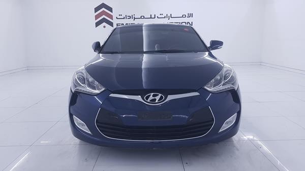 hyundai veloster 2015 kmhtc61c6fu245995