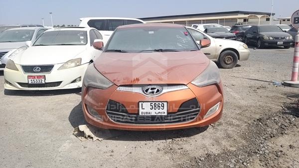 hyundai veloster 2013 kmhtc61c7du105466