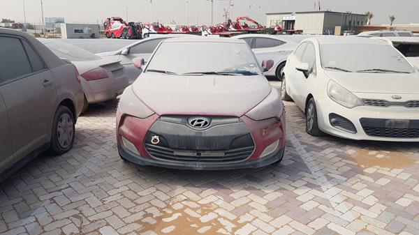 hyundai veloster 2013 kmhtc61c7du126186