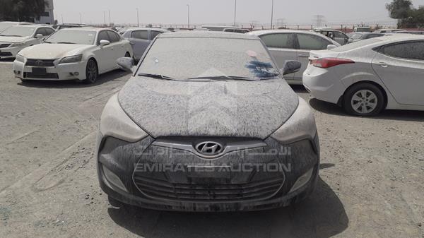 hyundai veloster 2015 kmhtc61c7fu212732