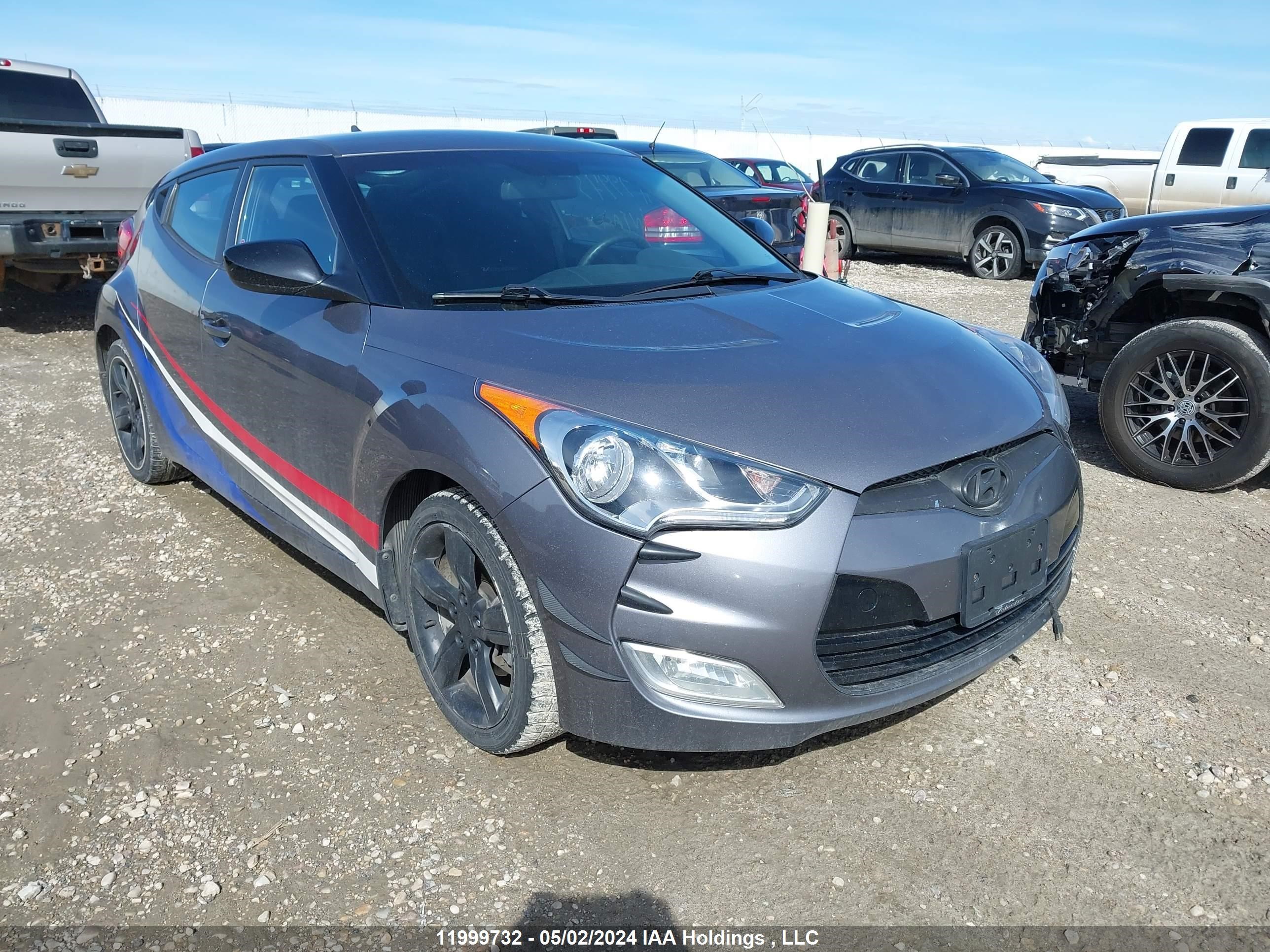 hyundai veloster 2013 kmhtc6ad2du162537