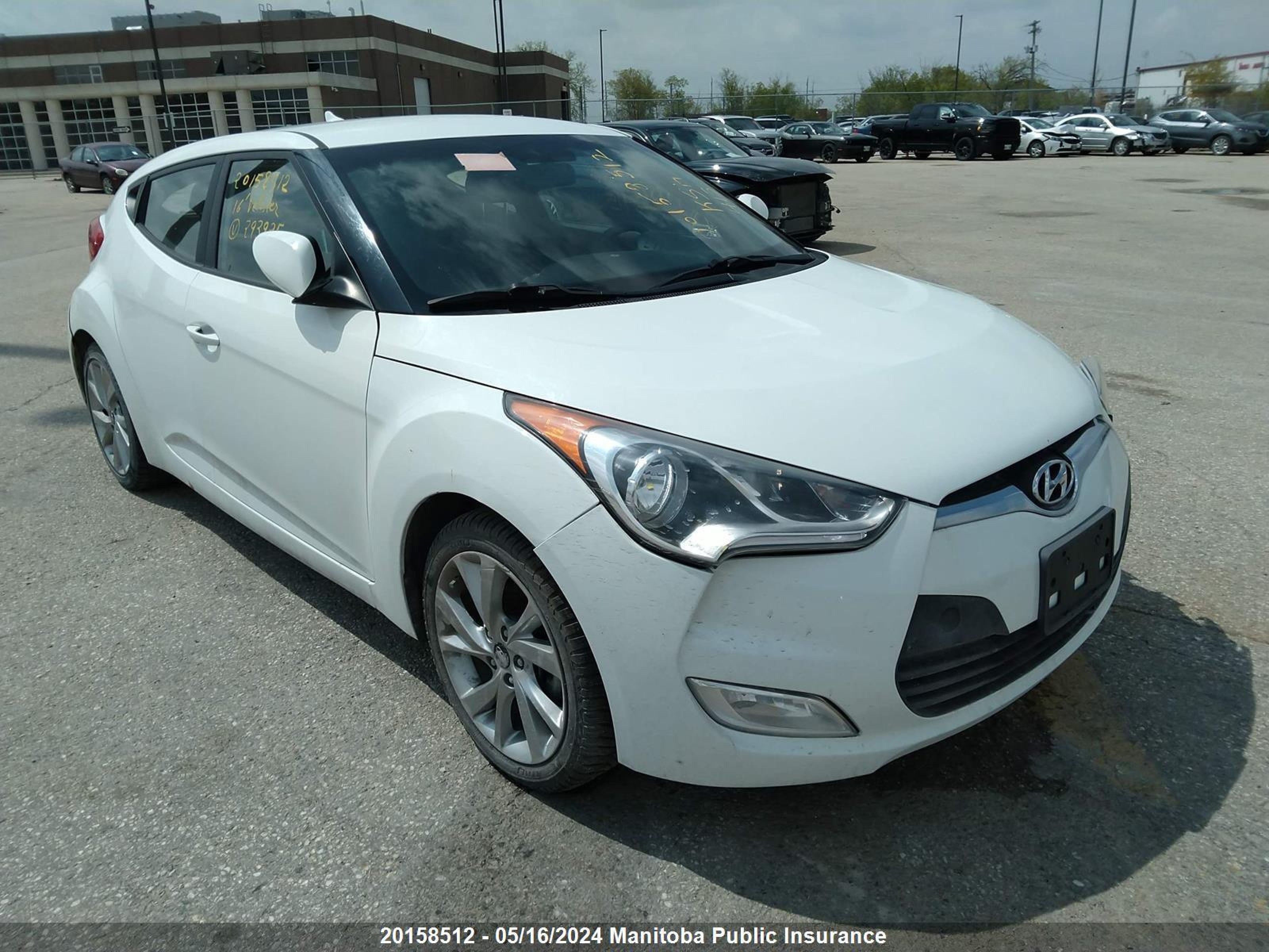 hyundai veloster 2016 kmhtc6ad2gu293925