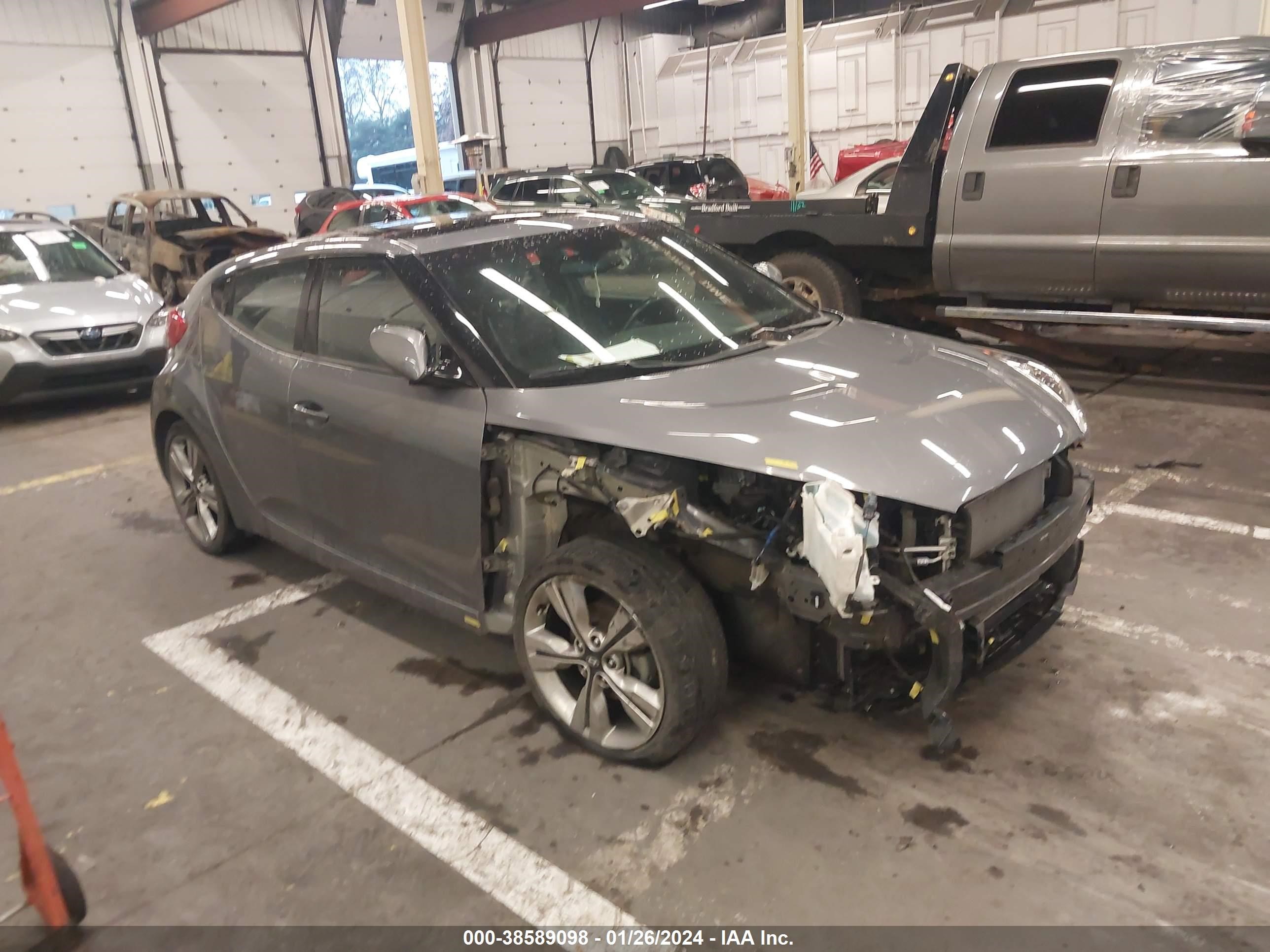 hyundai veloster 2016 kmhtc6ad4gu268797