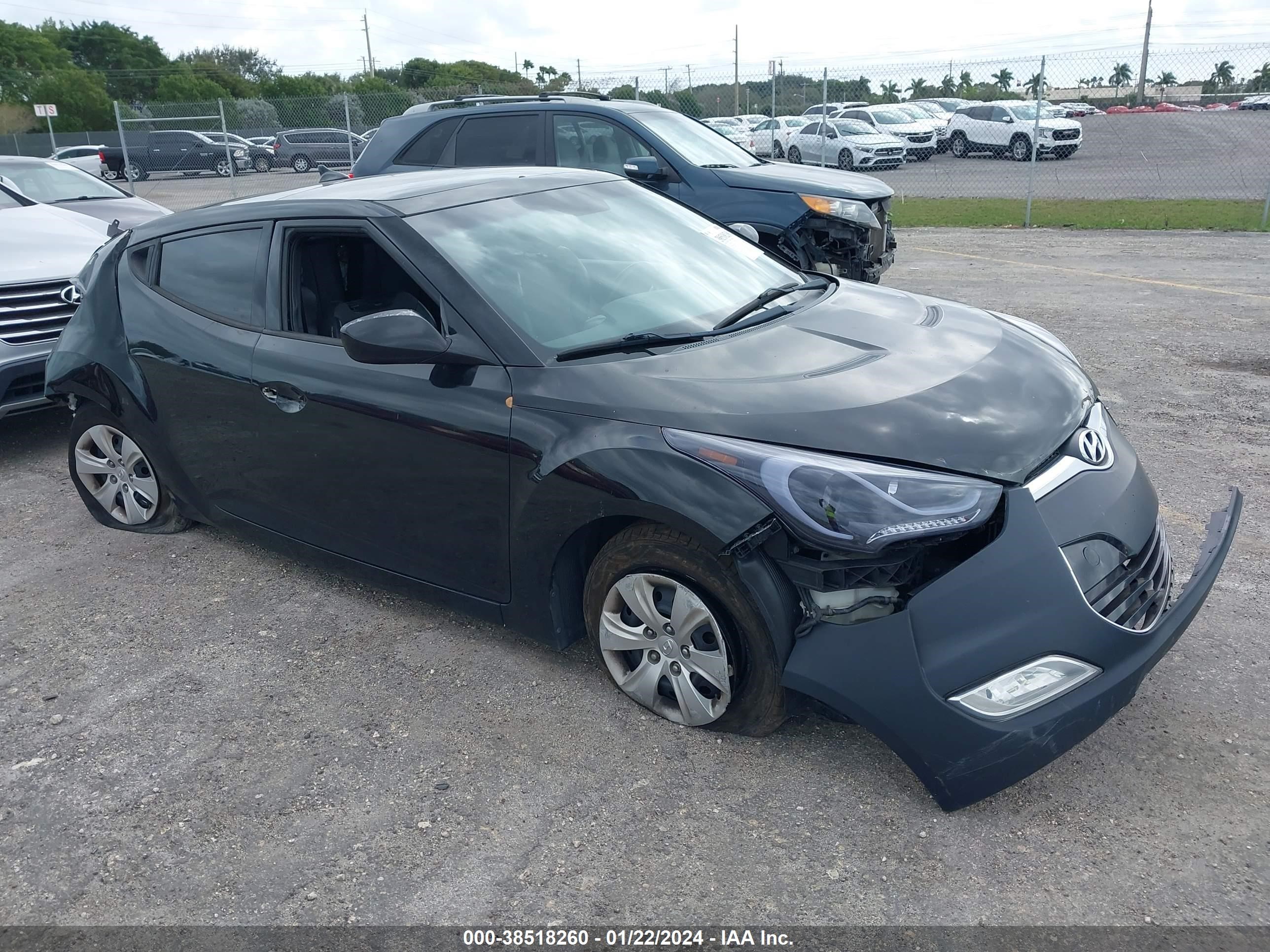 hyundai veloster 2014 kmhtc6ad5eu206483