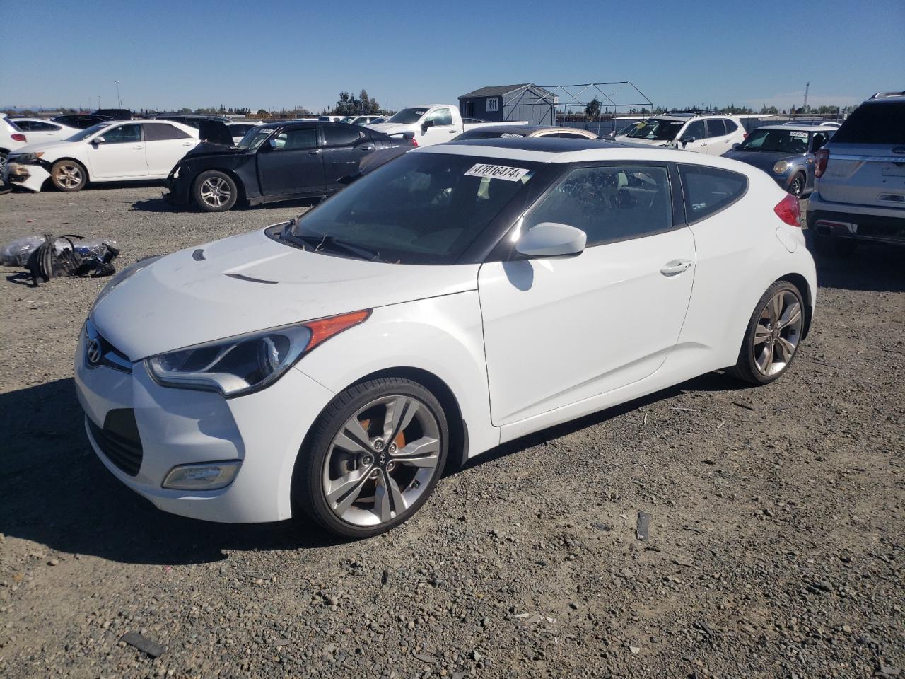 hyundai veloster 2013 kmhtc6ad7du147340