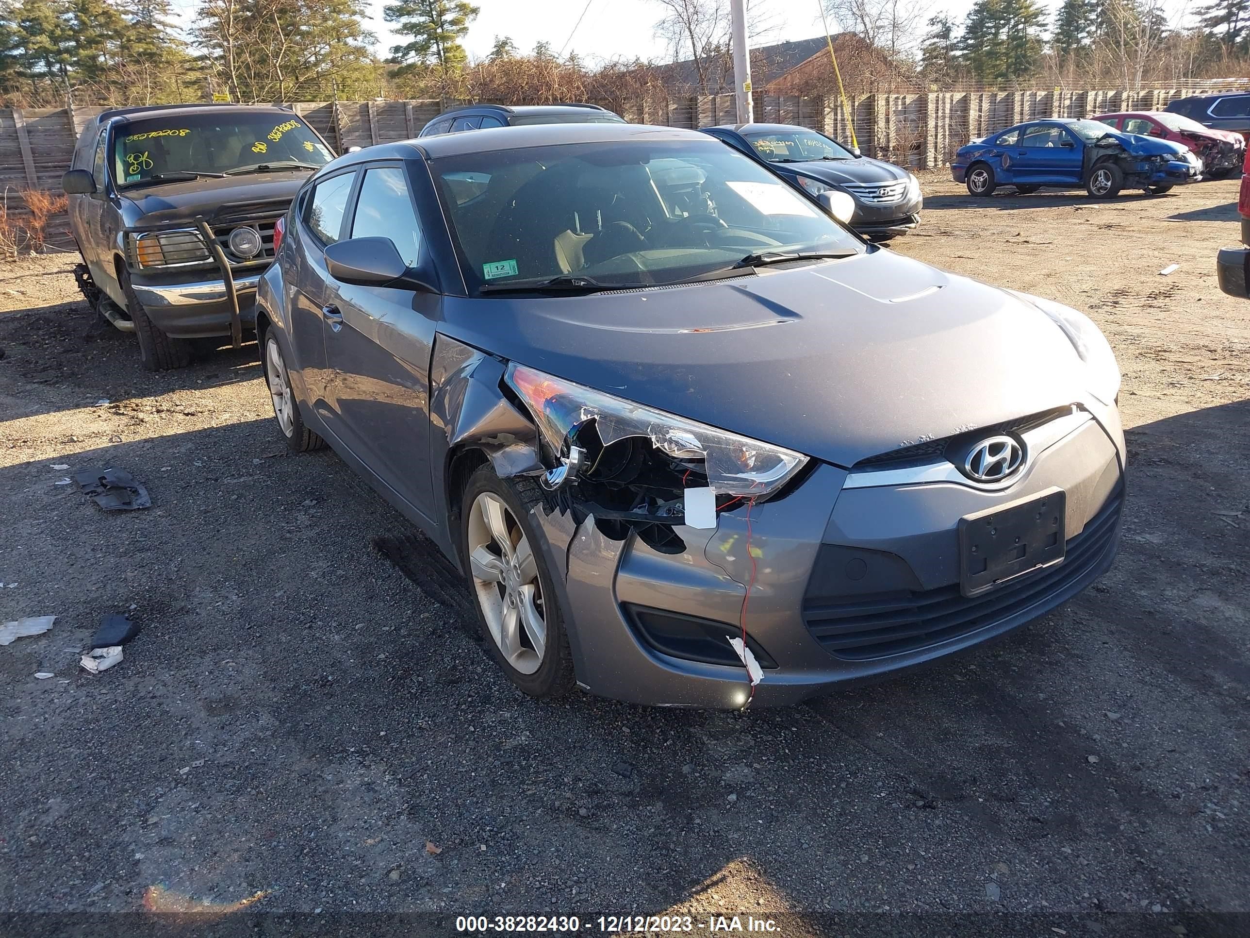 hyundai veloster 2013 kmhtc6ad8du167838