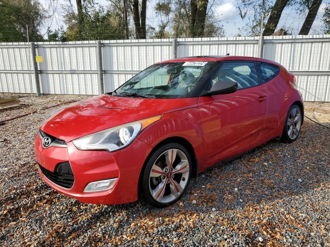 hyundai veloster 2013 kmhtc6ad8du171212