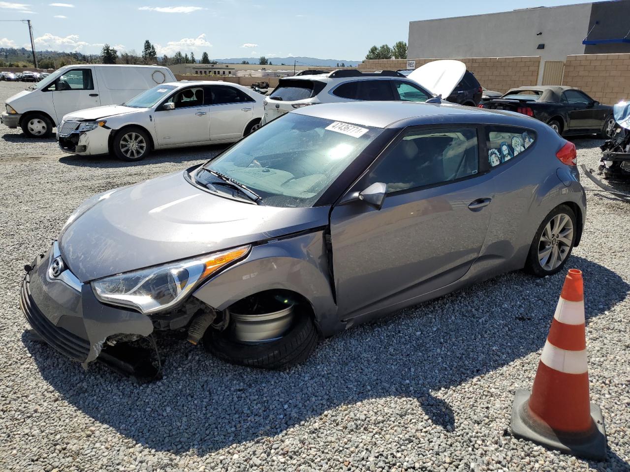 hyundai veloster 2017 kmhtc6ad8hu319803