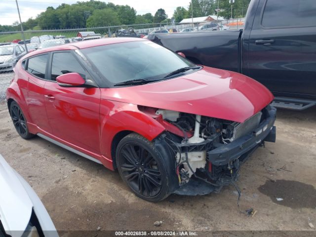 hyundai veloster 2016 kmhtc6ae0gu283452