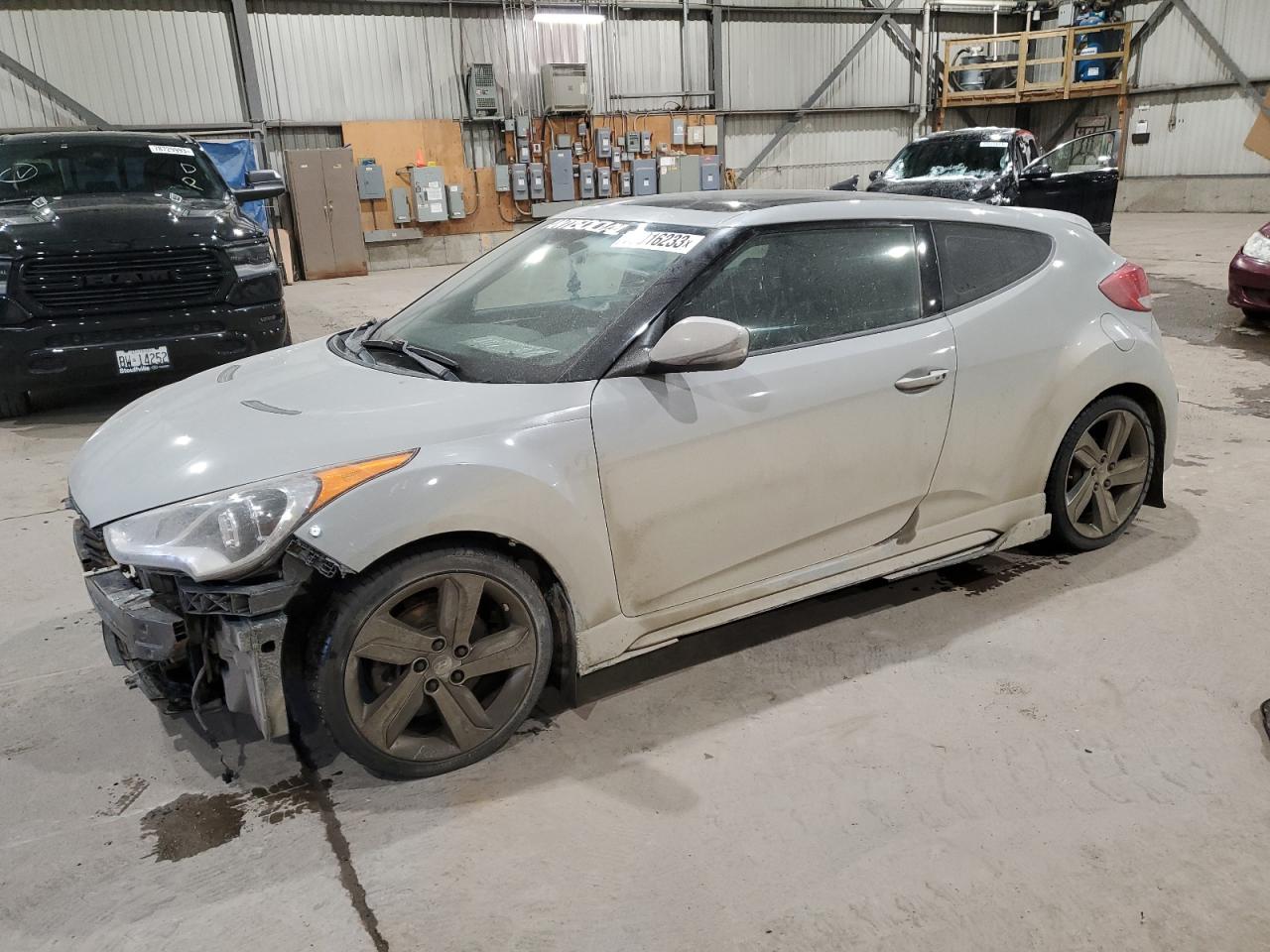 hyundai veloster 2014 kmhtc6ae2eu210516