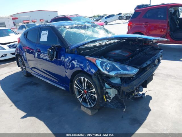 hyundai veloster 2016 kmhtc6ae2gu265566