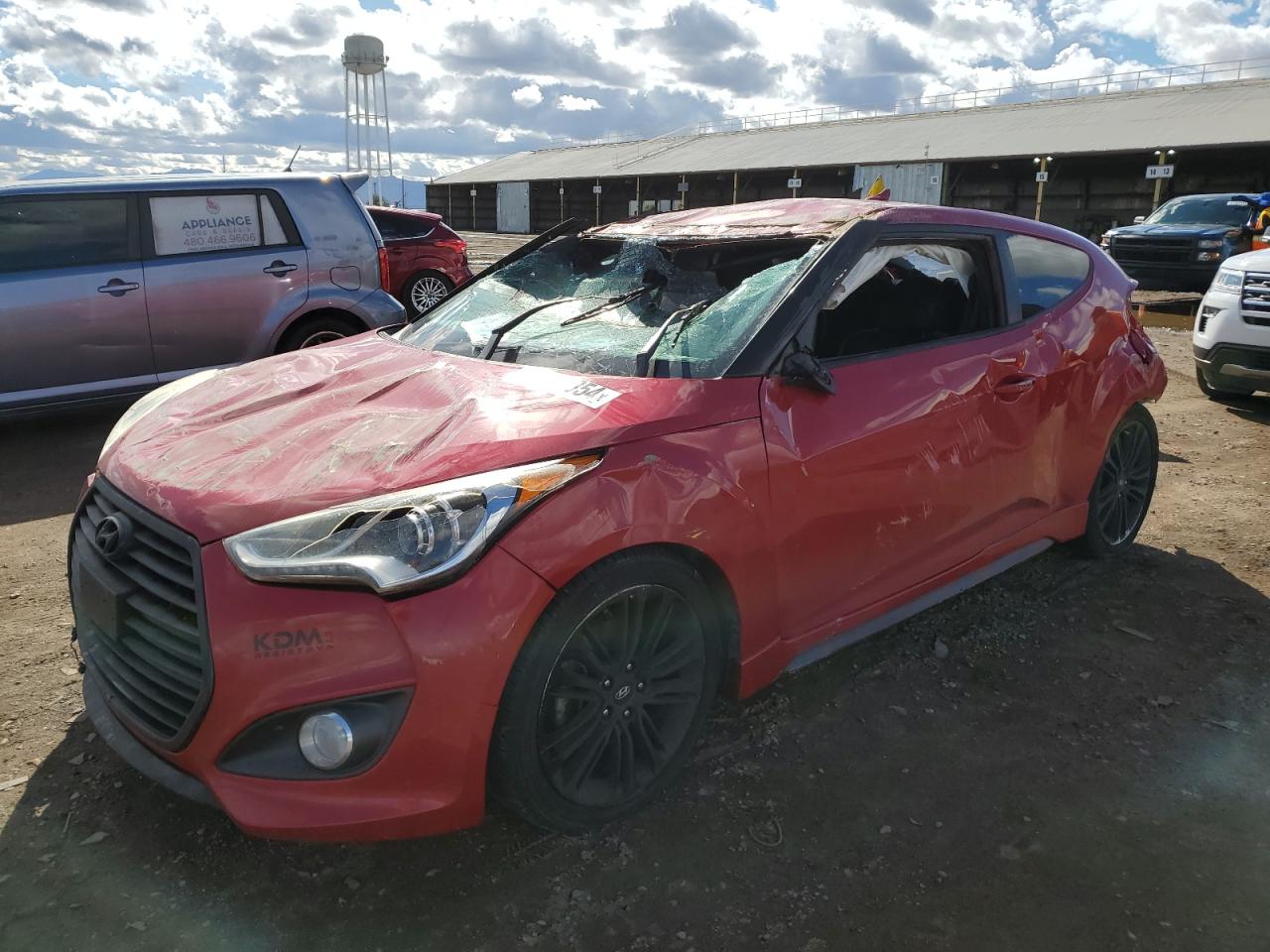 hyundai veloster 2016 kmhtc6ae4gu285205