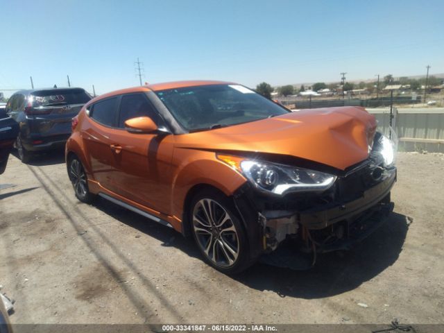 hyundai veloster 2016 kmhtc6ae4gu286290