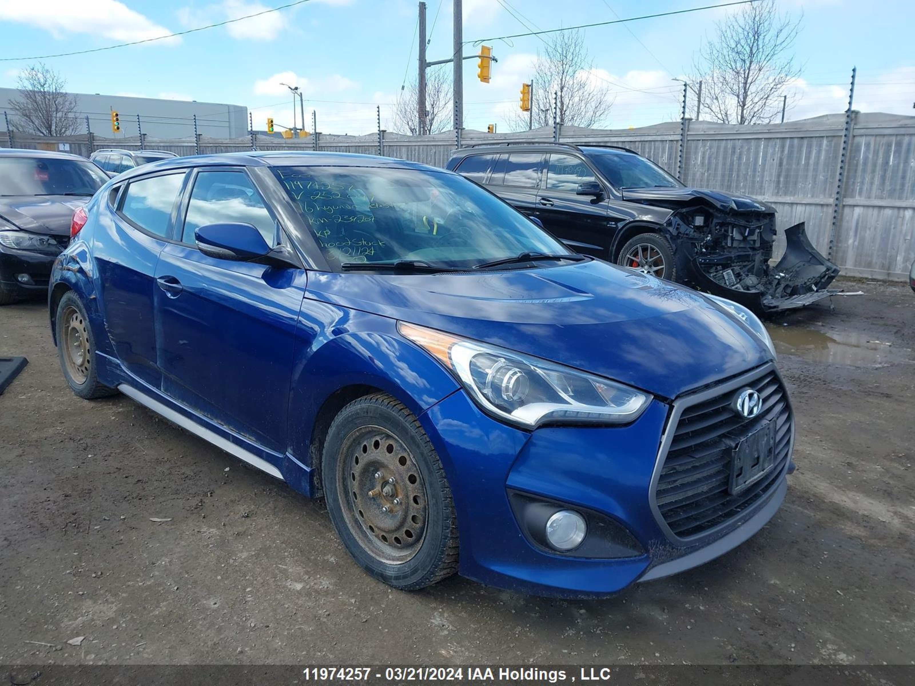 hyundai veloster 2016 kmhtc6ae5gu252097