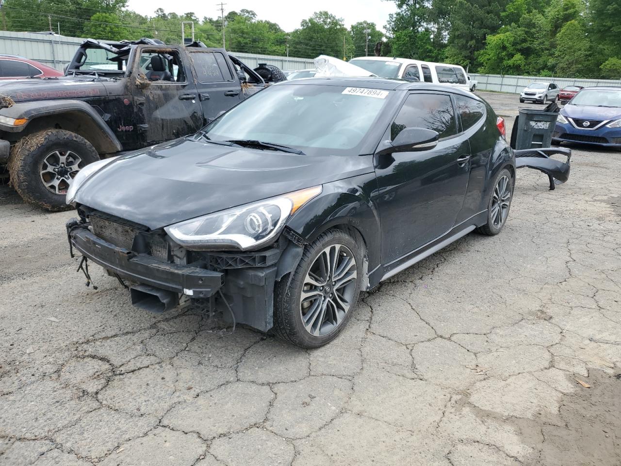 hyundai veloster 2017 kmhtc6ae5hu314910