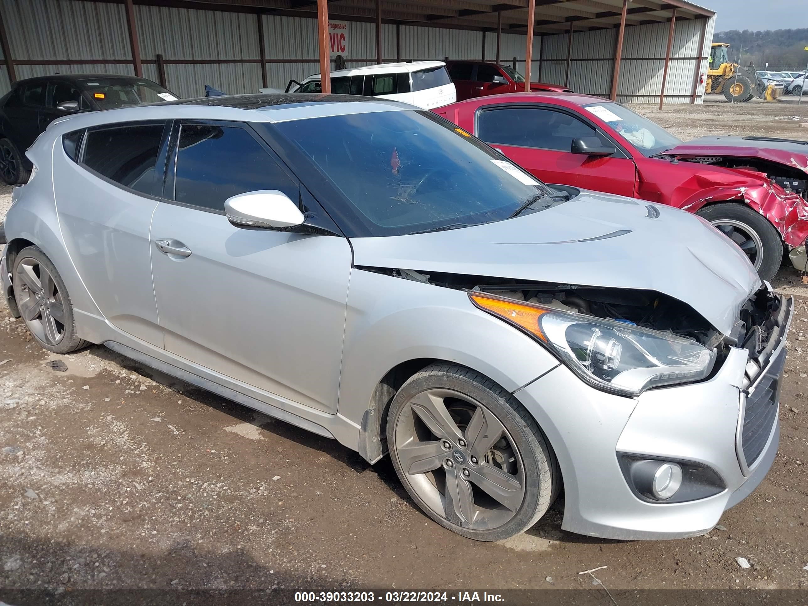 hyundai veloster 2014 kmhtc6ae6eu206873