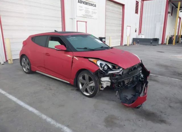 hyundai veloster 2015 kmhtc6ae6fu235372