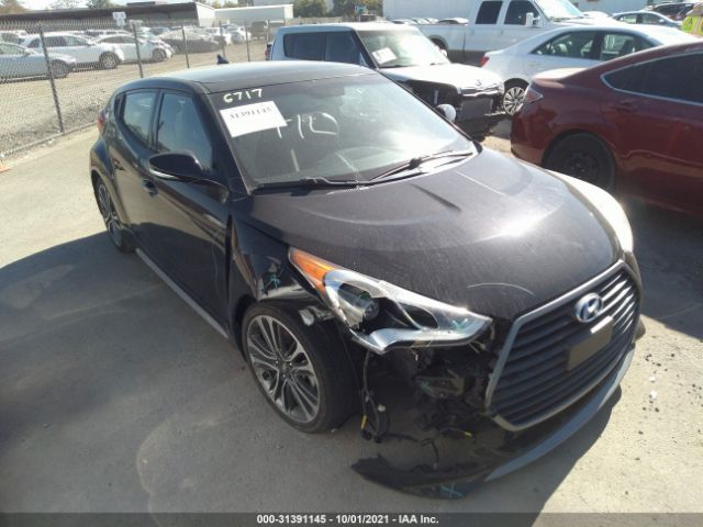 hyundai veloster 2016 kmhtc6ae6gu292298