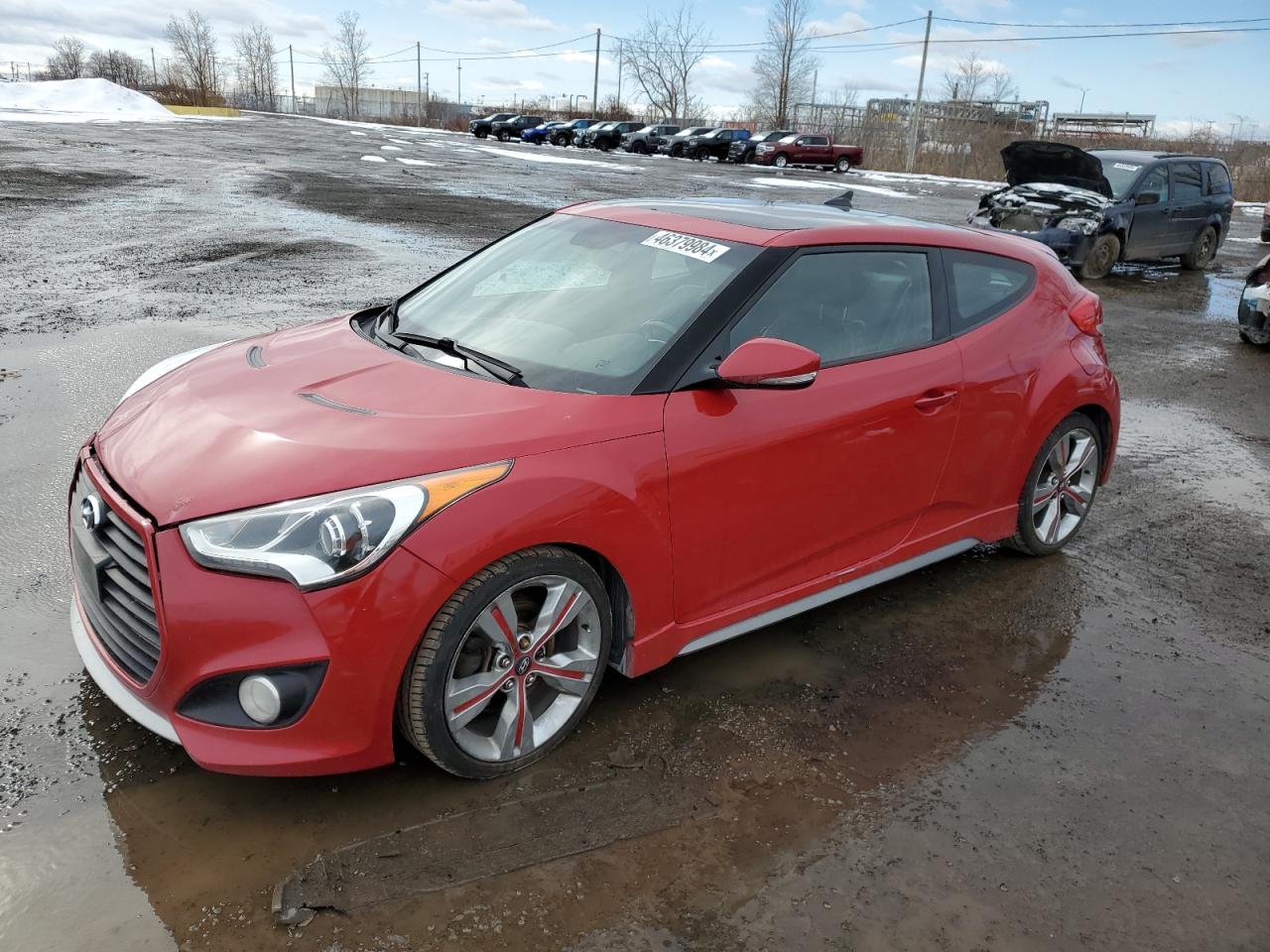 hyundai veloster 2014 kmhtc6ae7eu209264