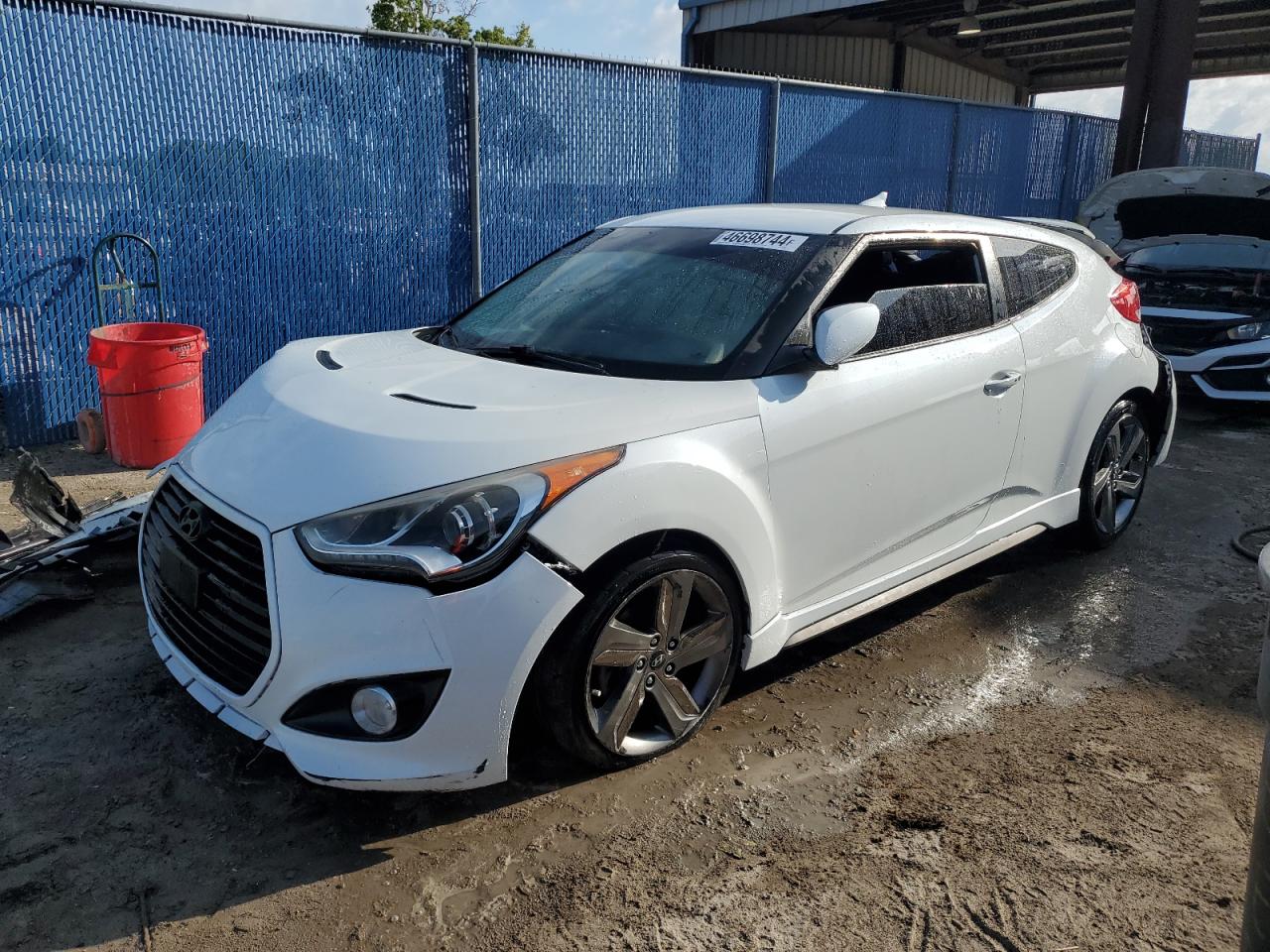 hyundai veloster 2014 kmhtc6ae8eu210679