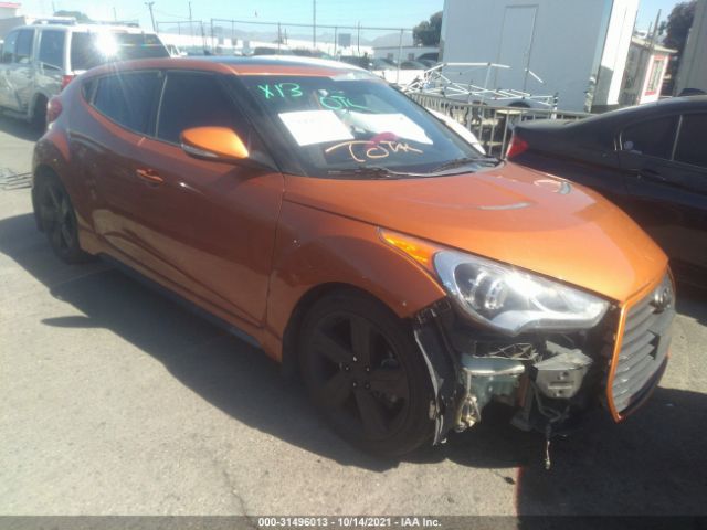 hyundai veloster 2015 kmhtc6aexfu222530