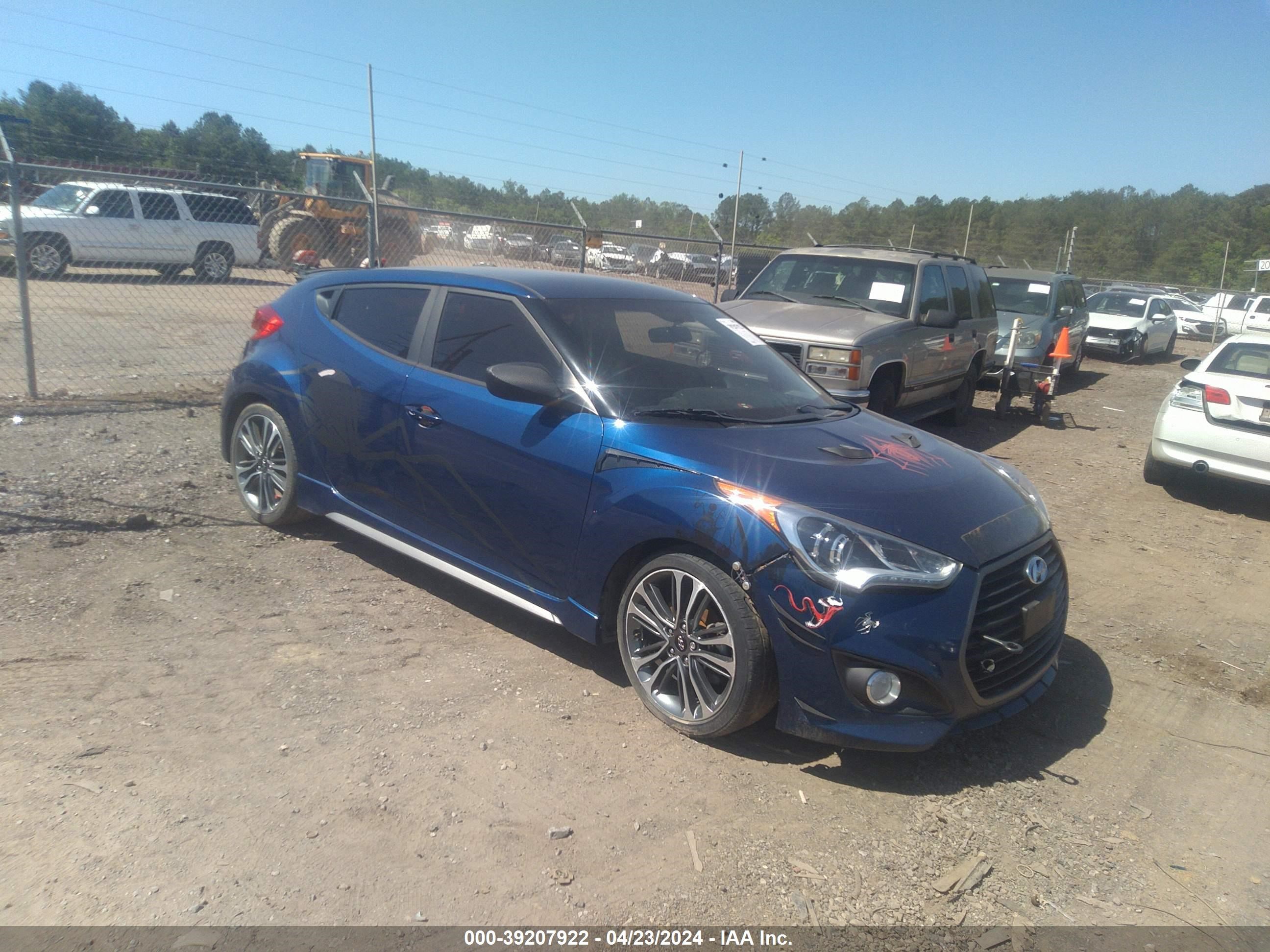 hyundai veloster 2017 kmhtc6aexhu318578