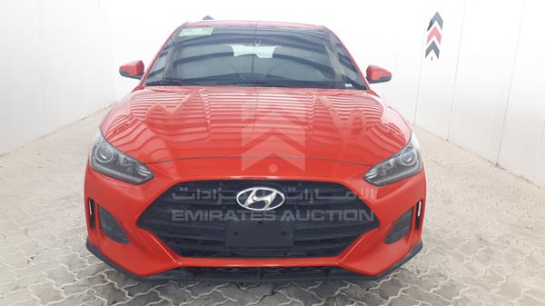 hyundai veloster 2019 kmhtg61f1ku015385