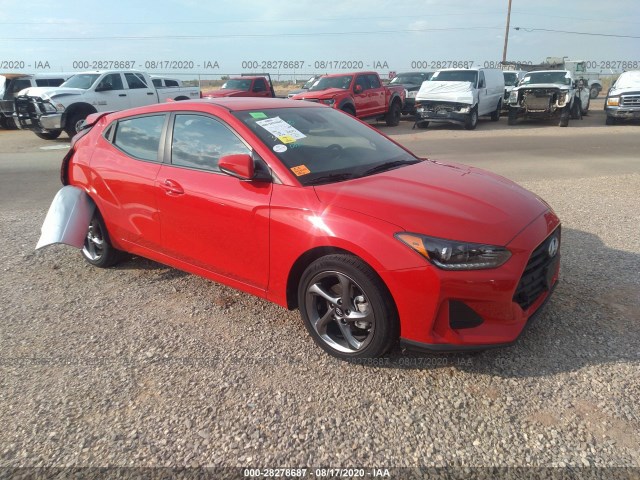 hyundai veloster 2020 kmhtg6af2lu022377