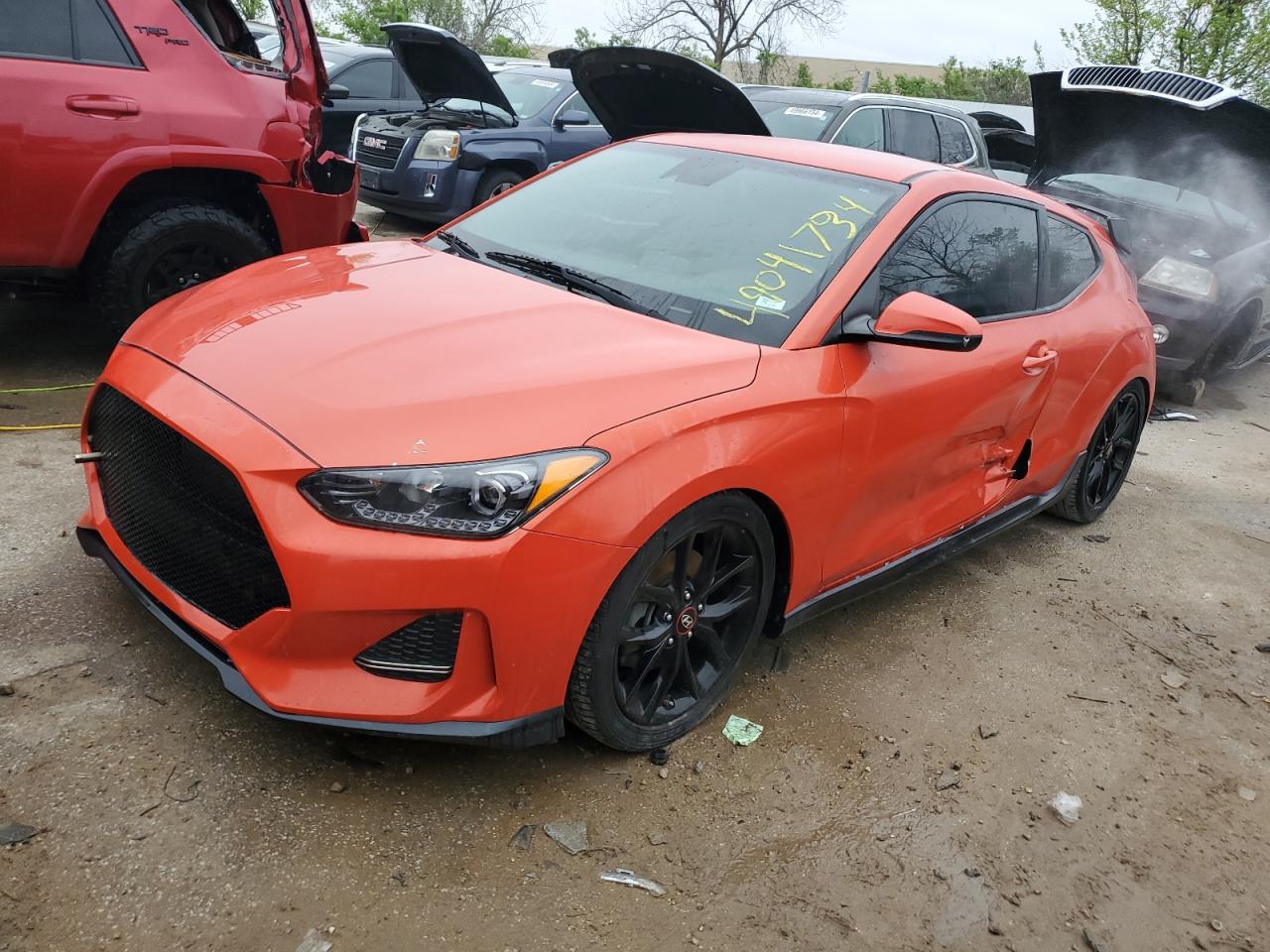 hyundai veloster 2019 kmhth6ab0ku008499