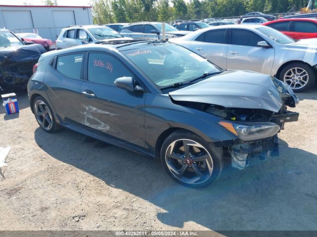 hyundai veloster 2019 kmhth6ab7ku014221