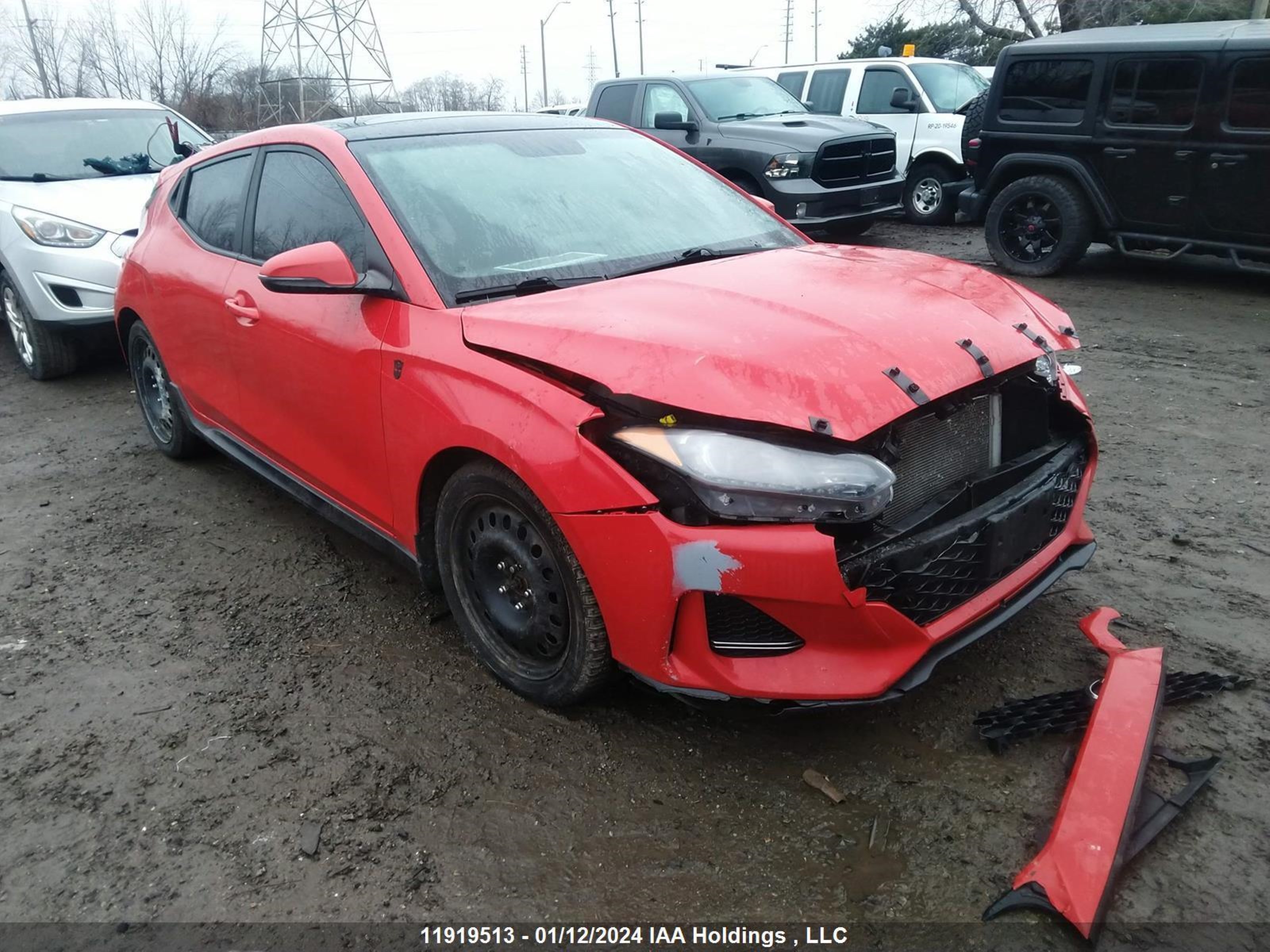 hyundai veloster 2019 kmhth6ab9ku008114