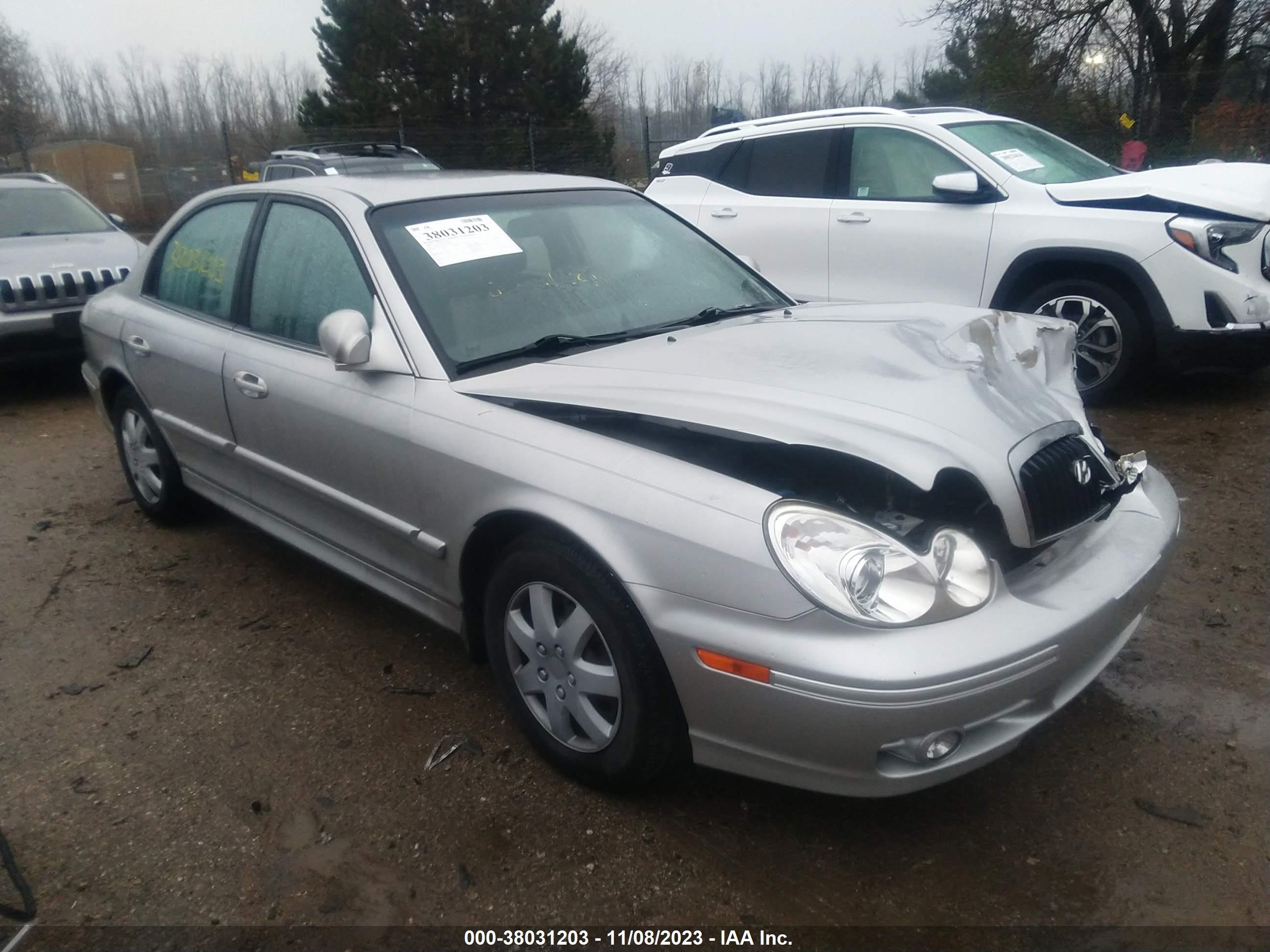 hyundai sonata 2005 kmhwf25hx5a209827