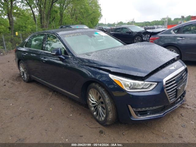 genesis g90 2019 kmtf34ja5ku053578