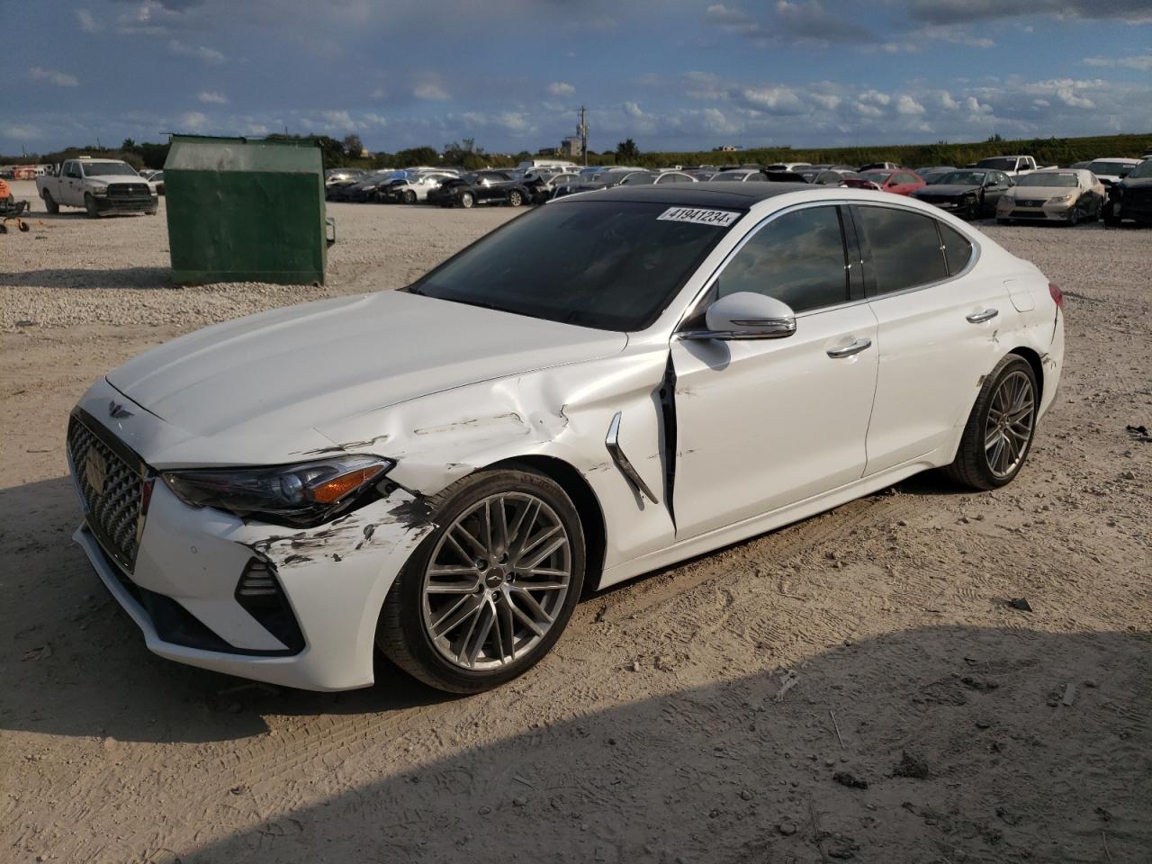 genesis g70 2021 kmtg34la7mu072069