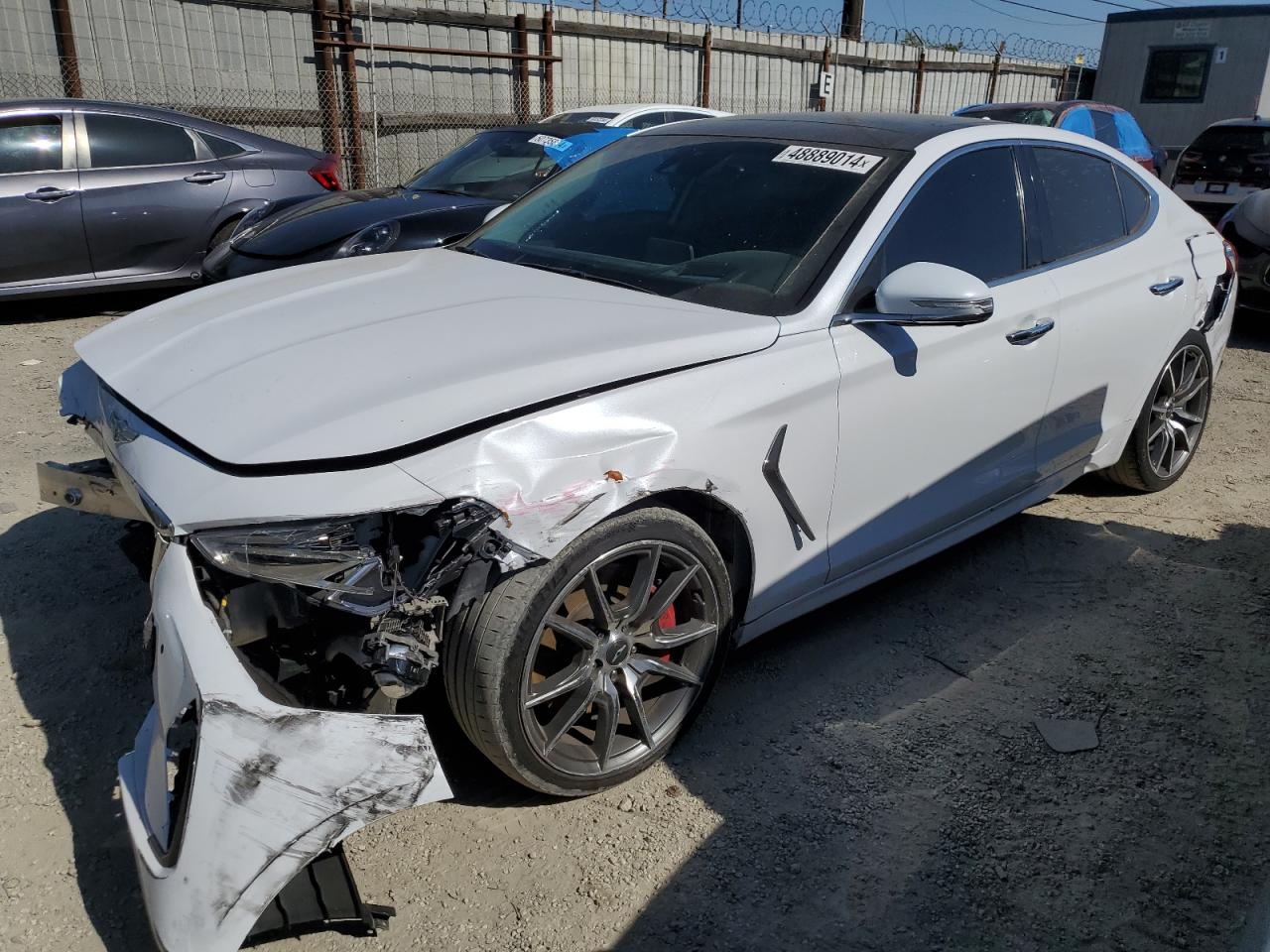 genesis g70 2019 kmtg34le9ku043236