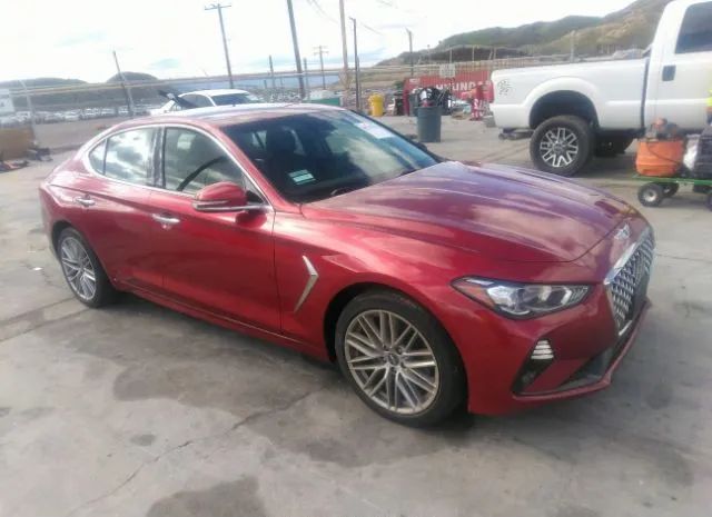 genesis g70 2020 kmtg64la7lu056623