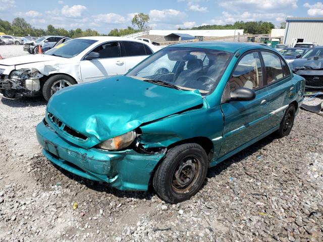 kia rio 2001 knadc123x16050454